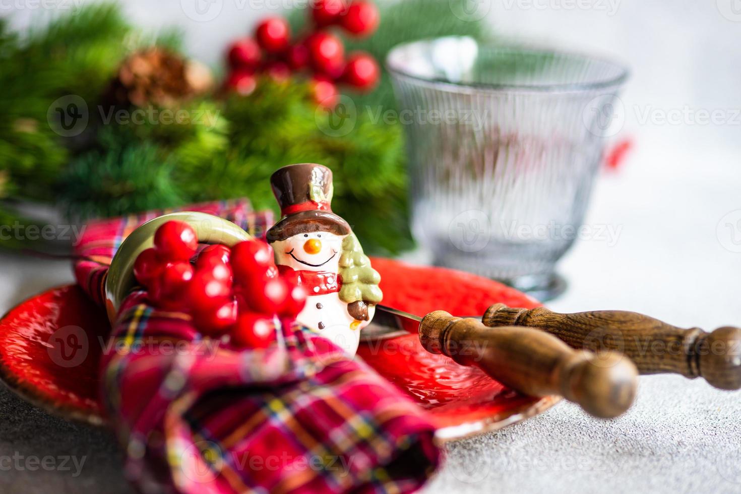 Weihnachtskartenkonzept foto