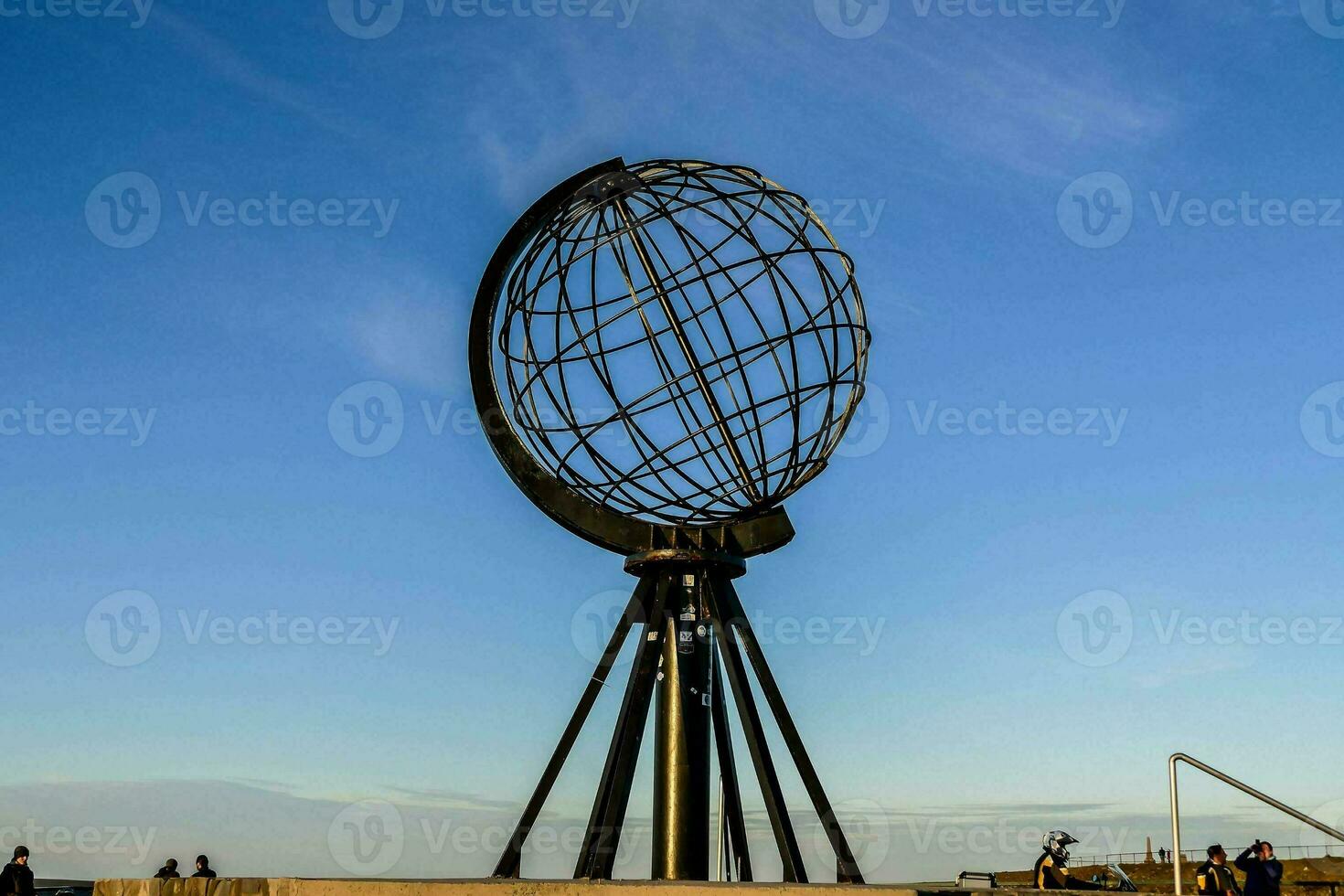 das Norden Pole Monument im Island foto