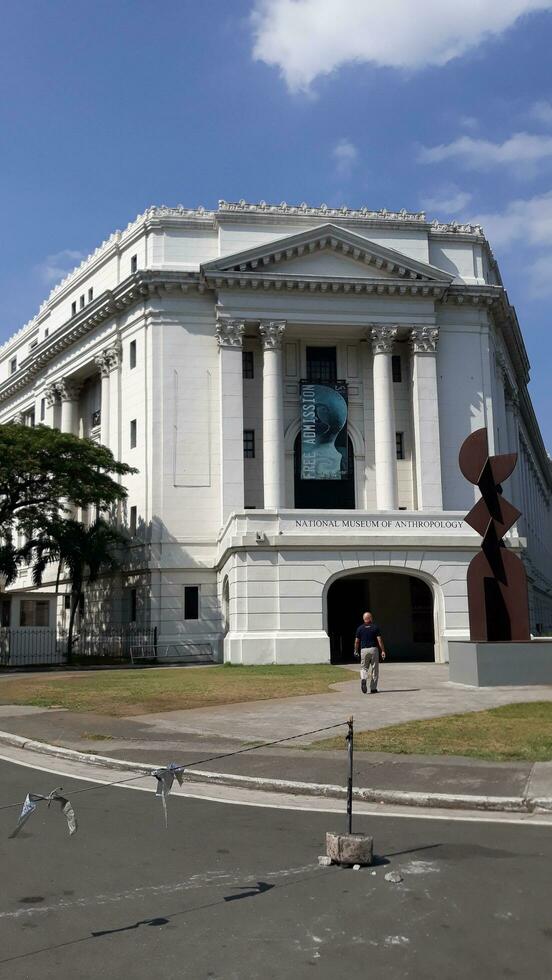 Manila, Philippinen auf April 7, 2019. das National Museum von Anthropologie foto