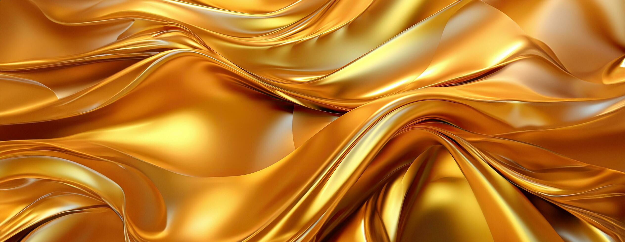 ai generiert Gold Hintergrund oder Textur und Farbverläufe Schatten. ai generativ. foto