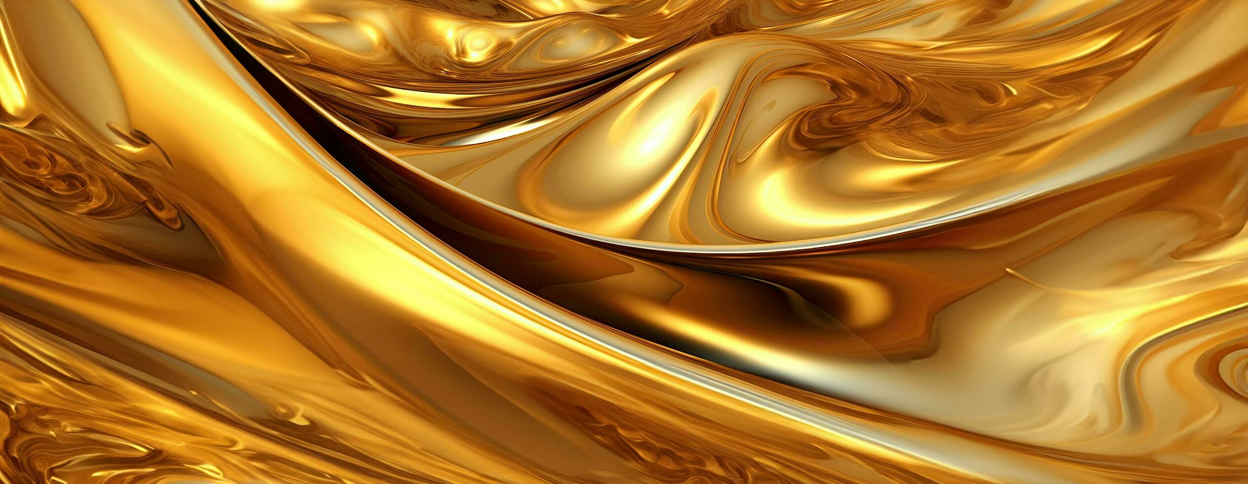 ai generiert Gold Hintergrund oder Textur und Farbverläufe Schatten. ai generativ. foto