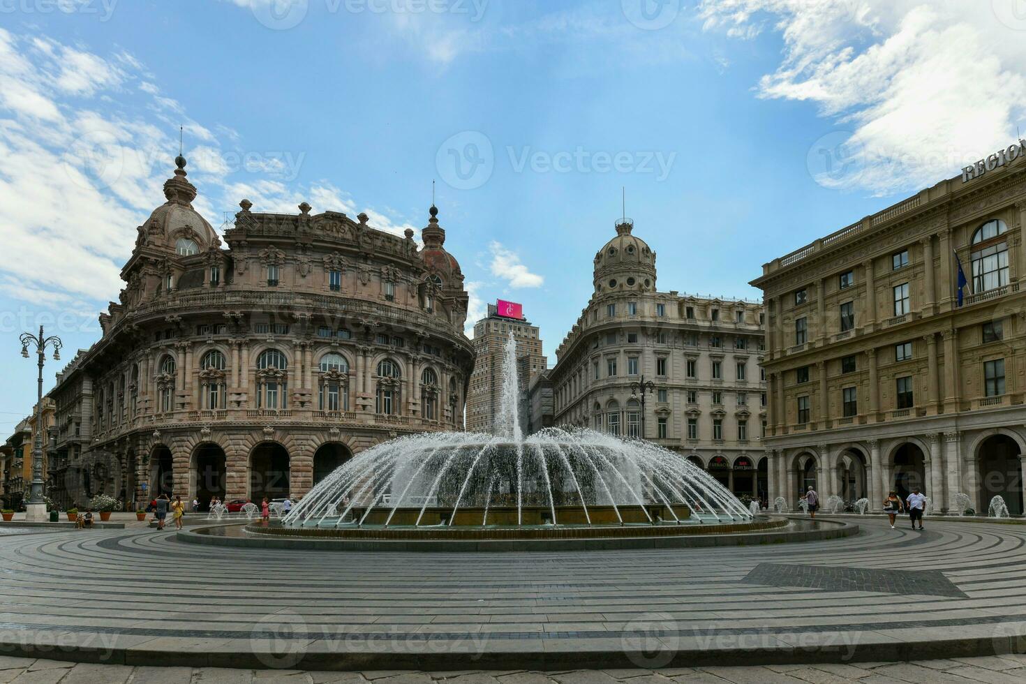 Piazza de Ferrari - - Genua, Italien foto