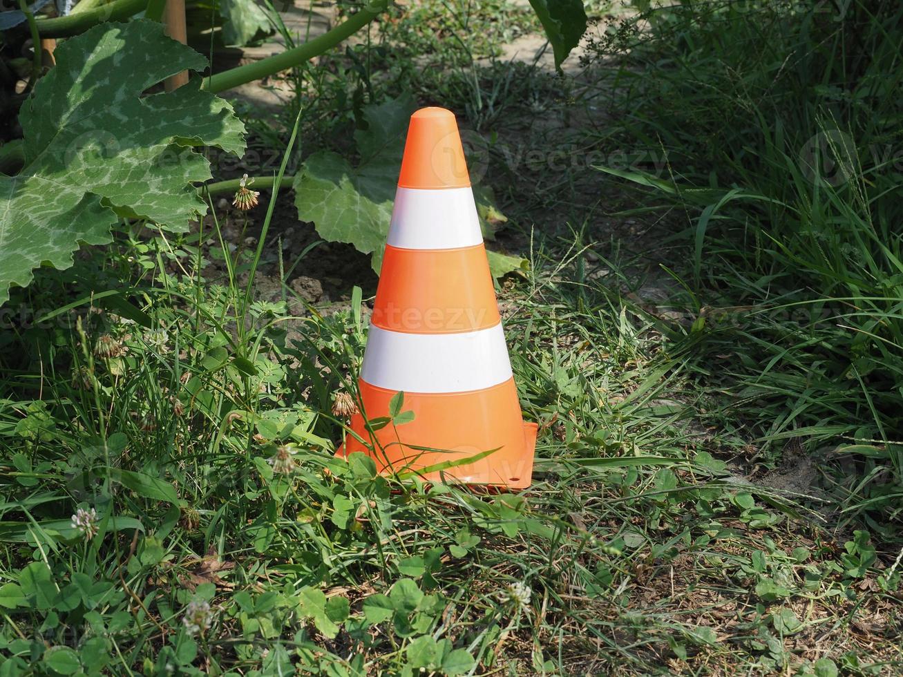 Verkehrskegel-Zeichen foto