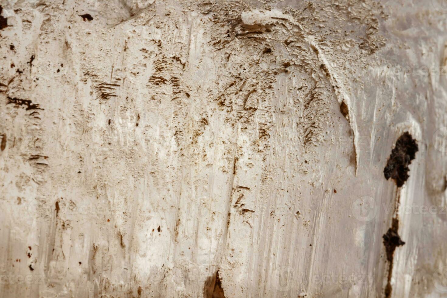 Makro-Mineralstein Topas auf weißem Hintergrund foto