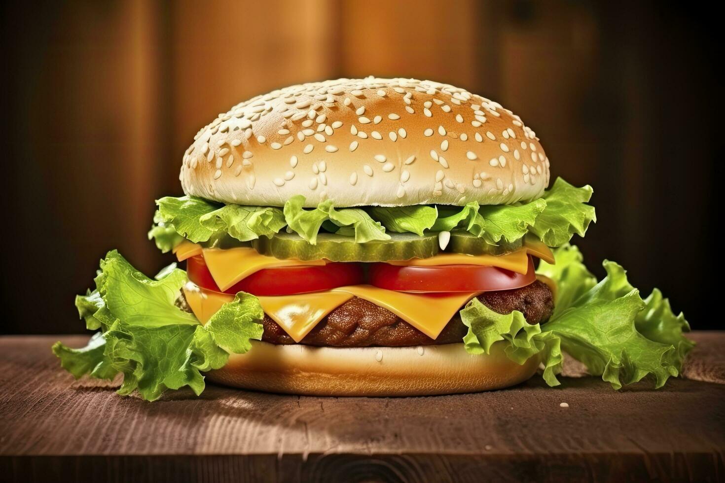 ai generiert Beste Hamburger immer. ai generiert foto