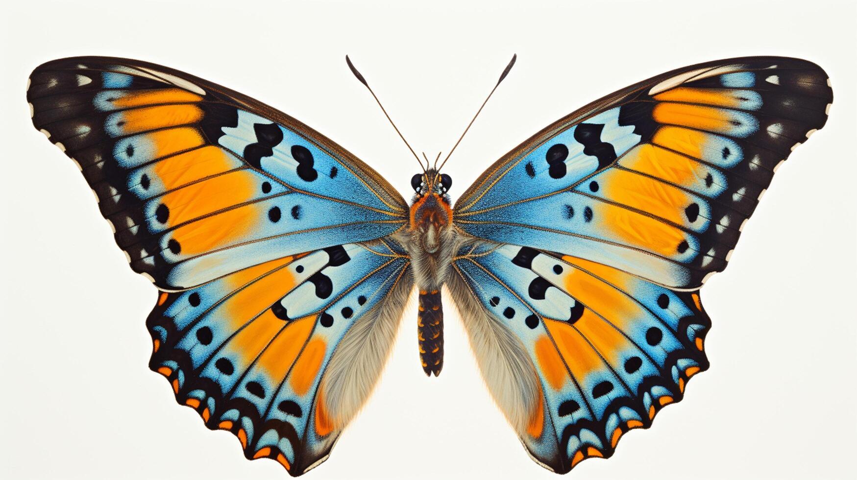 ai generiert hyper realistisch Abbildungen von Schmetterling foto