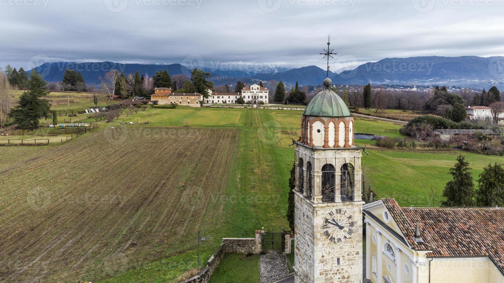 Symmetrien und Kunst von oben gesehen. foto