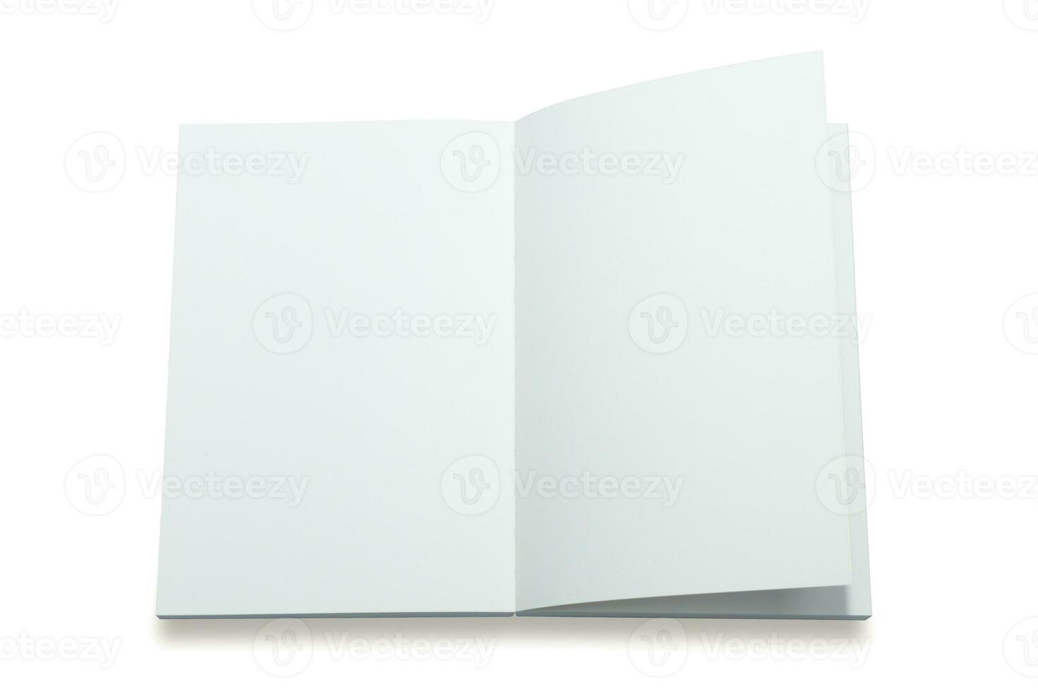 skizzieren Buch auf Weiß Hintergrund. foto