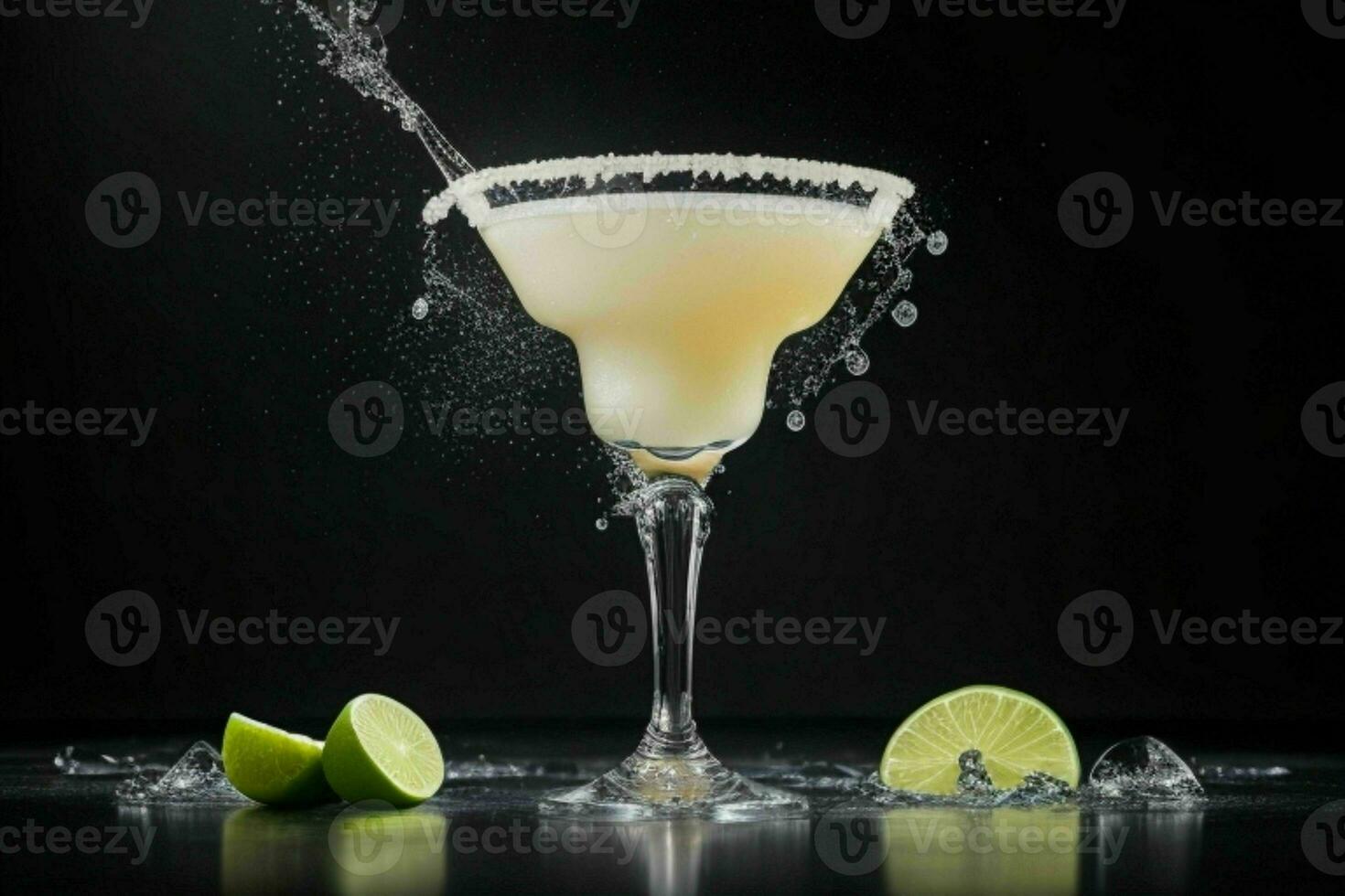 ai generiert Margarita Cocktail. Profi Foto