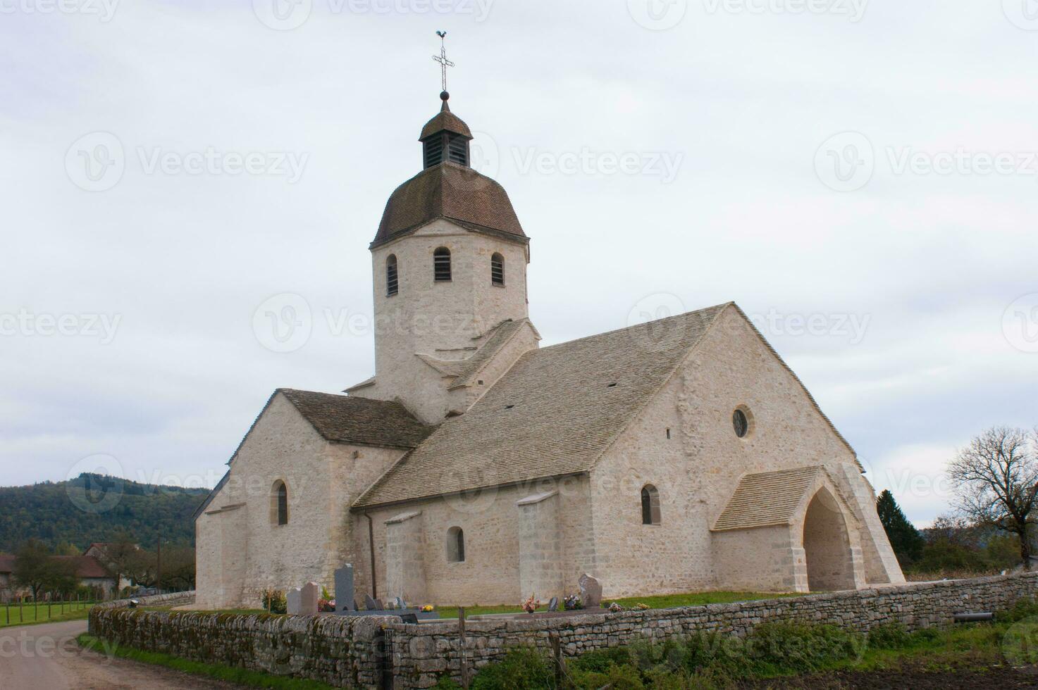 ein Weiß Kirche foto