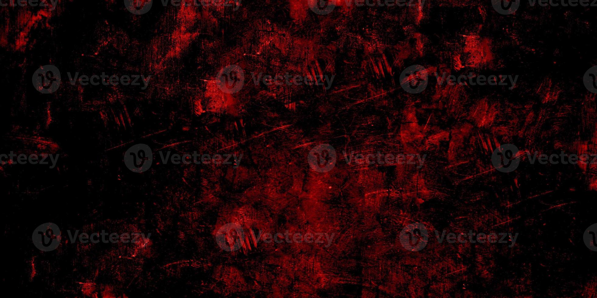 roter beängstigender Hintergrund. dunkle Grunge rote Textur Beton foto
