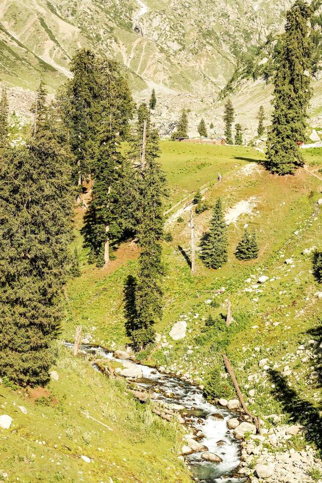 kumrat tal schöne landschaft bergblick foto