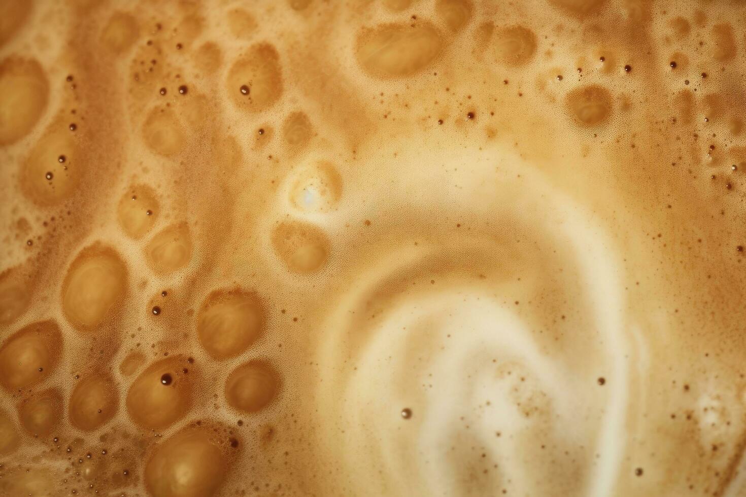 ai generiert Kaffee Schaum Textur. ai generiert foto