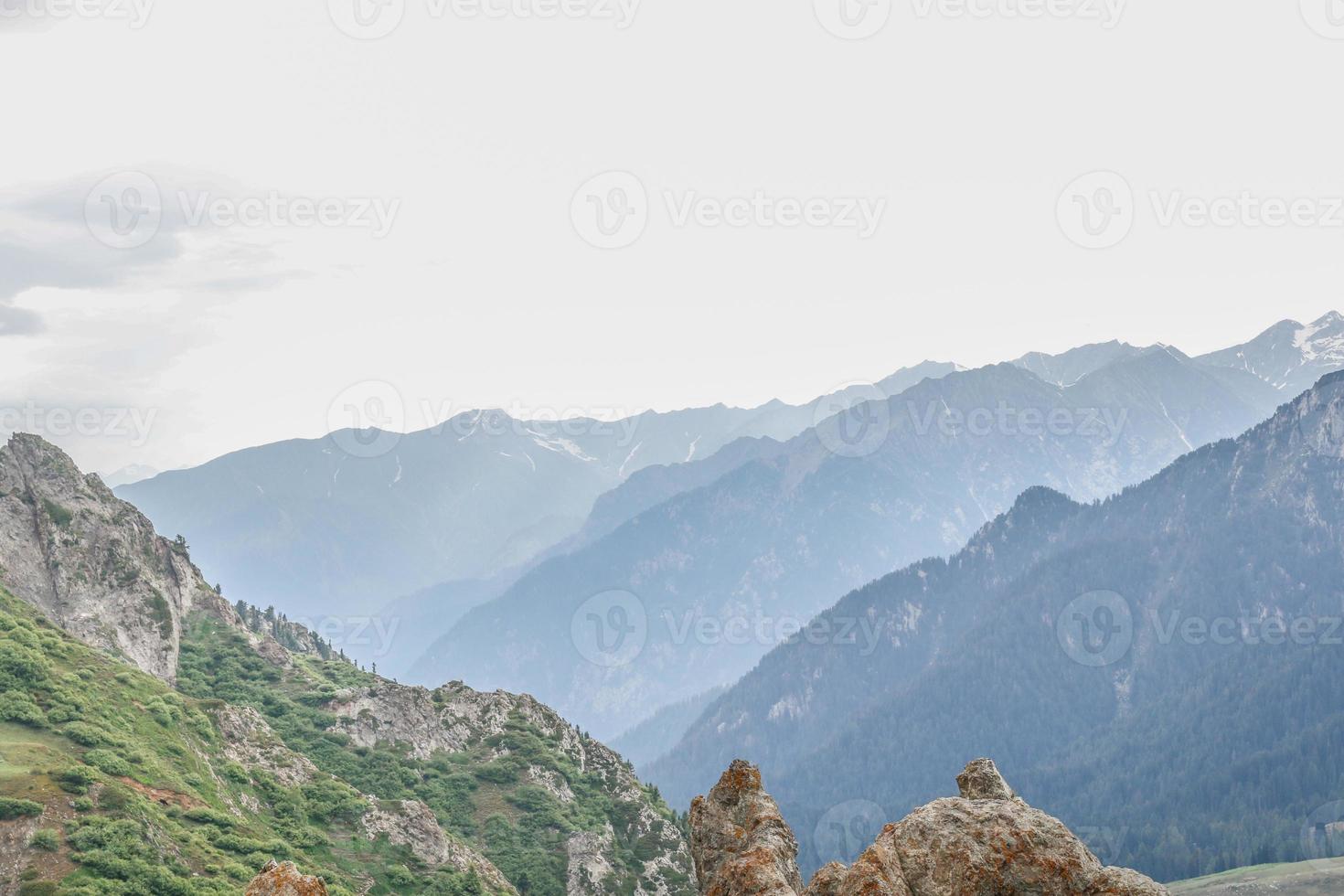 kumrat tal schöne landschaft bergblick foto