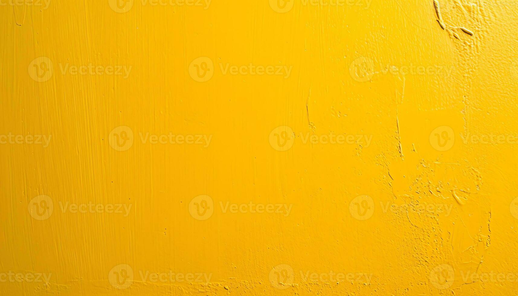 ai generiert ein Gelb gemalt Mauer mit ein Gelb Farbe foto