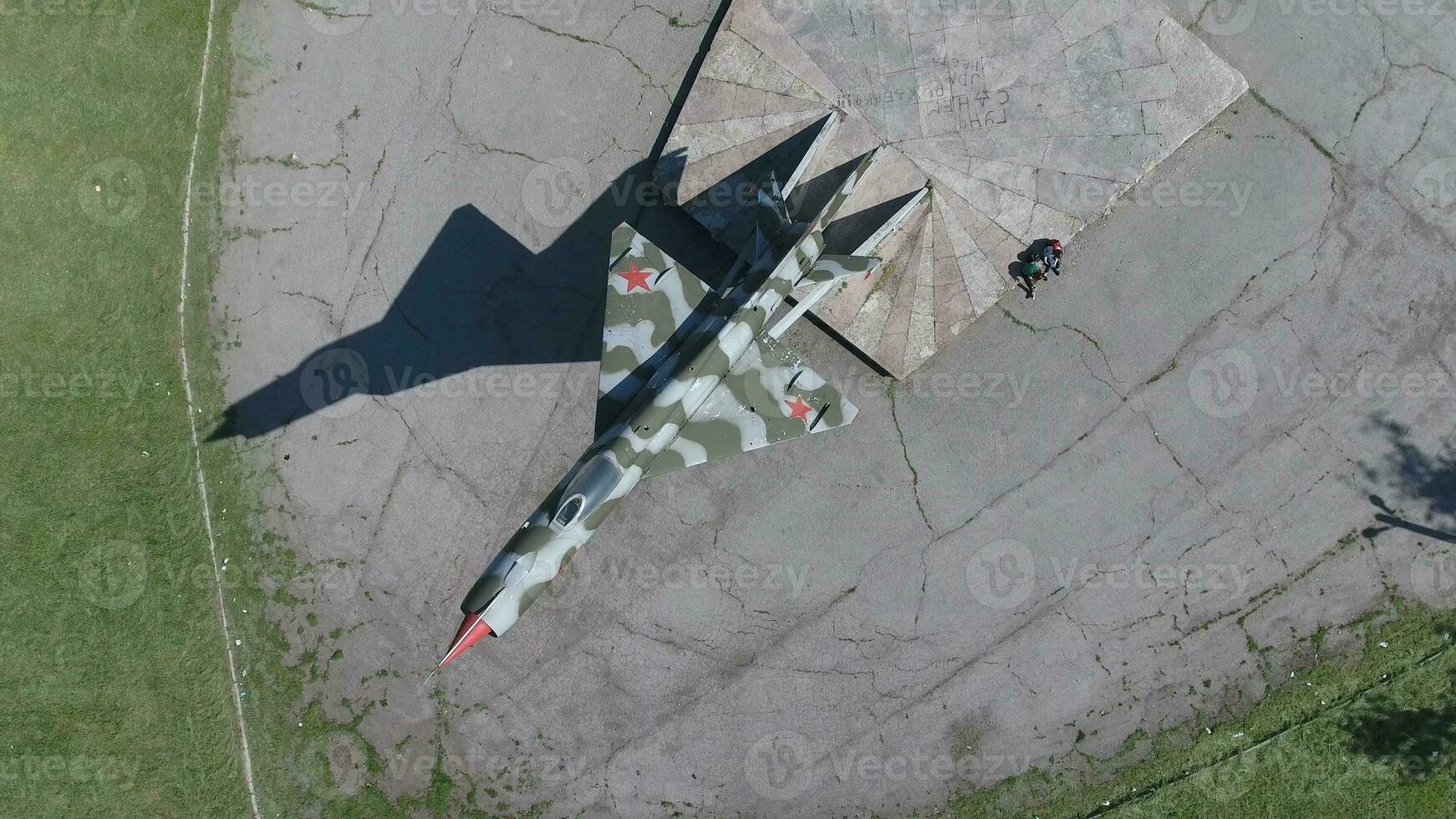 Monument zu das Kämpfer Flugzeug foto