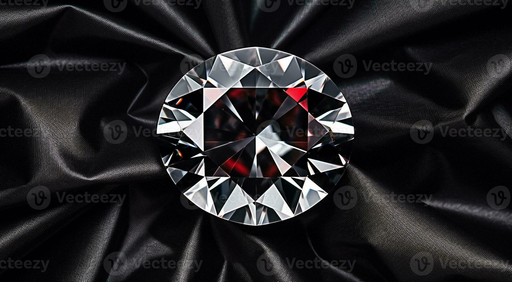ai generiert glänzend Kristall auf abstrakt Hintergrund, Luxus Schmuck Stein auf Luxus Hintergrund, Luxus Diamant, leuchtenden Diamant foto