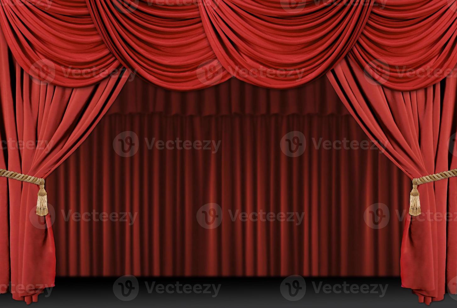 Bühnentheater drapieren Hintergrund foto