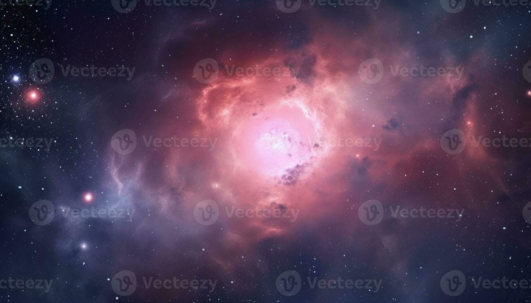 ai generiert Nacht Himmel, Galaxis, Nebel, Star Feld, Konstellation, Planet generiert durch ai foto