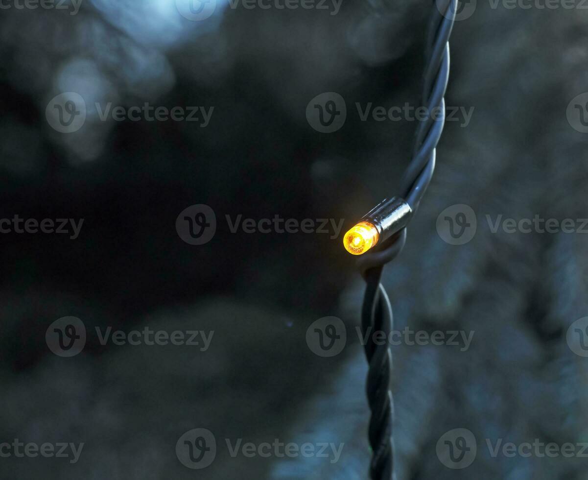Licht Birne Dekor auf ein dunkel Hintergrund, beim Nacht. erstellt mit  generativ ai Technologie. 26952189 Stock-Photo bei Vecteezy