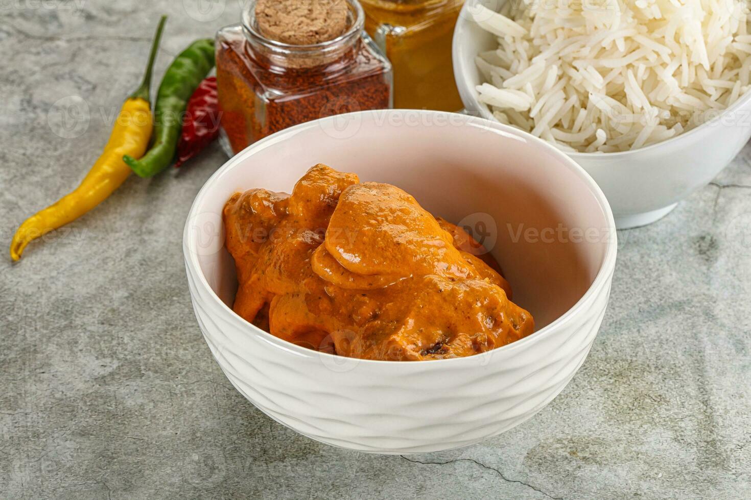 indisch Küche - - Hähnchen Butter Masala foto