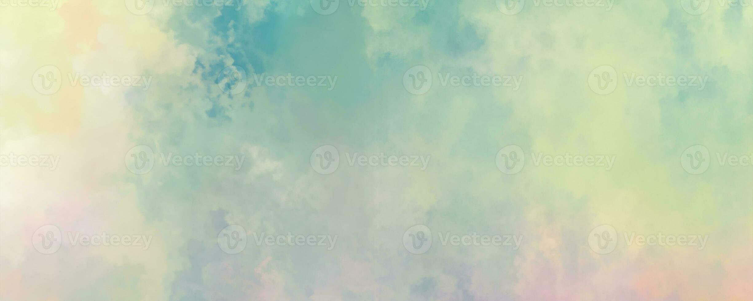 abstrakt bunt hell gemalt Textur von Aquarell mit Licht Farben. bunt wolkig hell gemalt Aquarell Hintergrund mit Aquarell Wirkung, bunt Aquarell Hintergrund mit Spritzer. foto