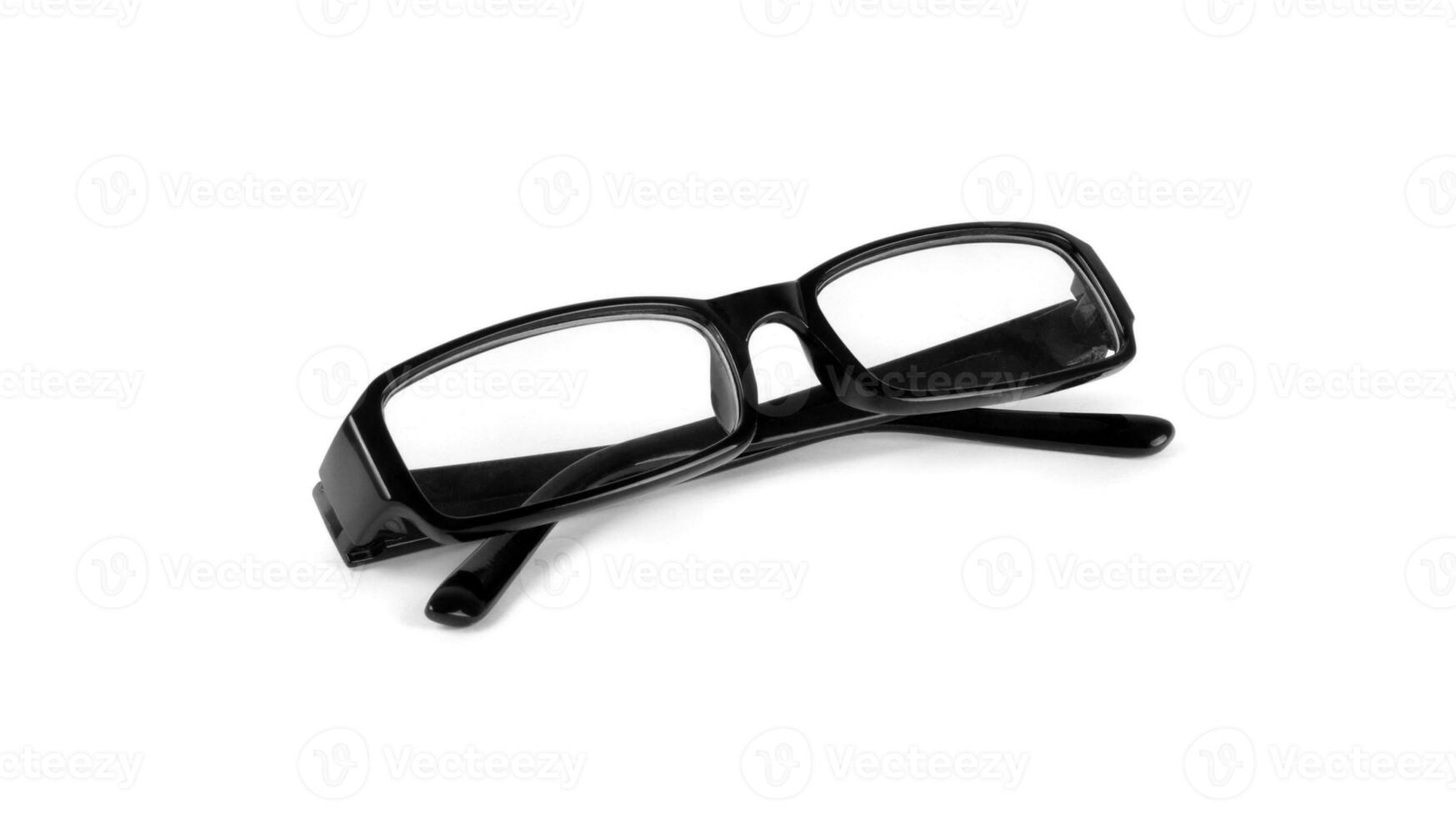 Brille auf Weiß foto