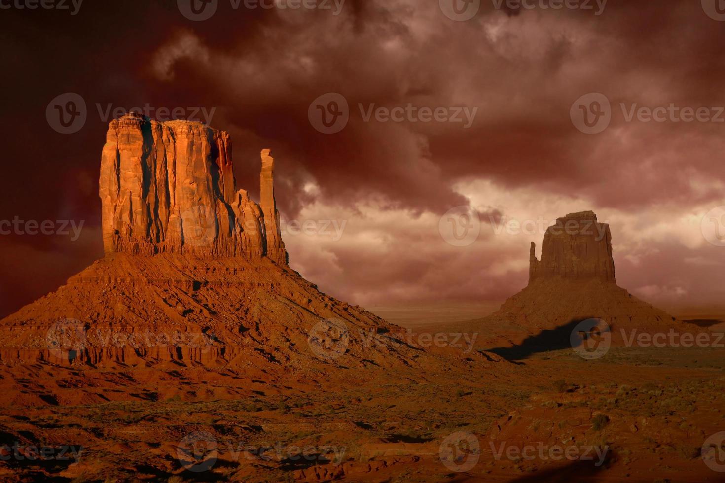 Natur Wut im Monument Valley arizona foto