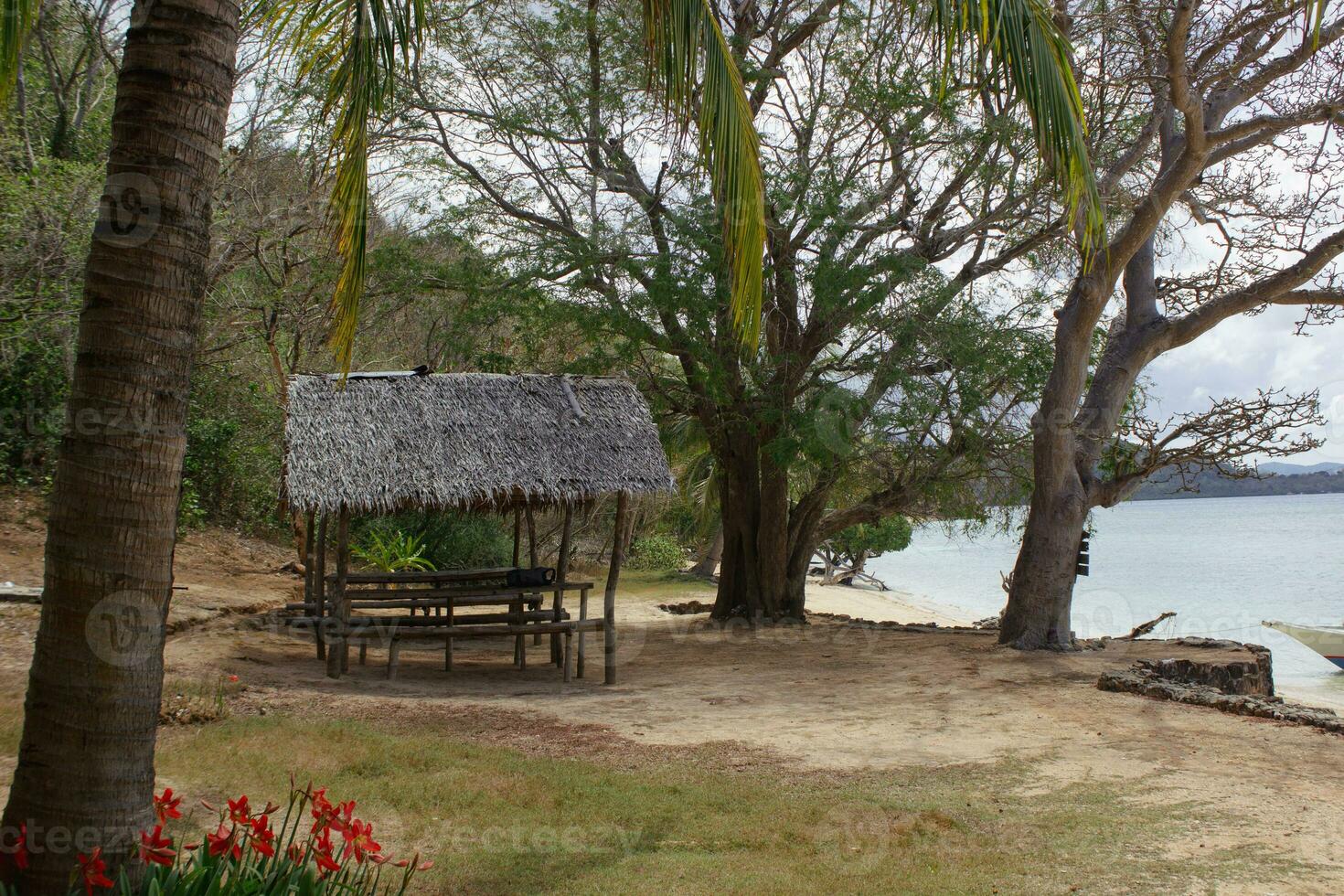 Paradies Strand im das Philippinen foto