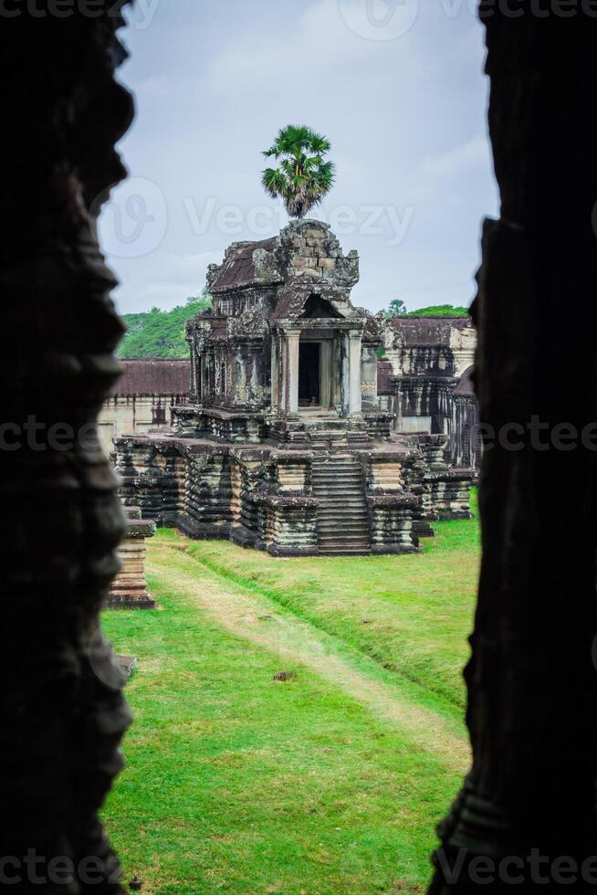 Angkor wat Tempel, siem ernten, Kambodscha. foto