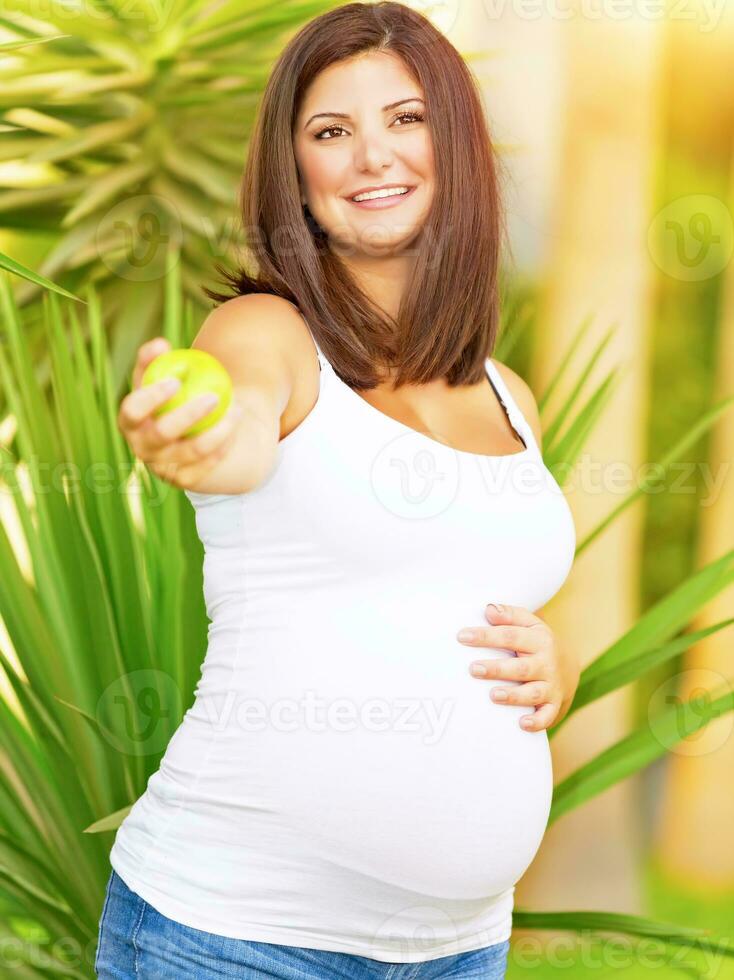 gesund Essen zum schwangere foto