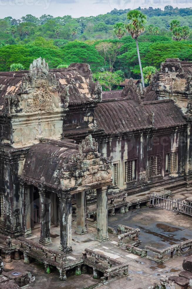 Angkor wat Tempel, siem ernten, Kambodscha. foto