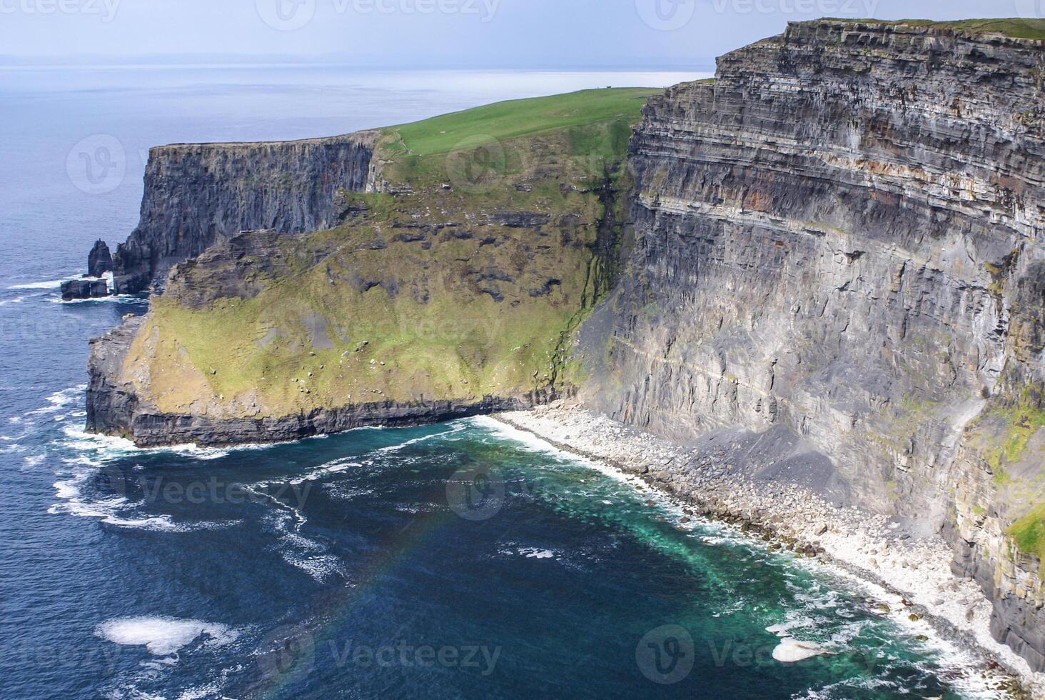 Klippen von Moher in der Grafschaft Clare, Irland foto