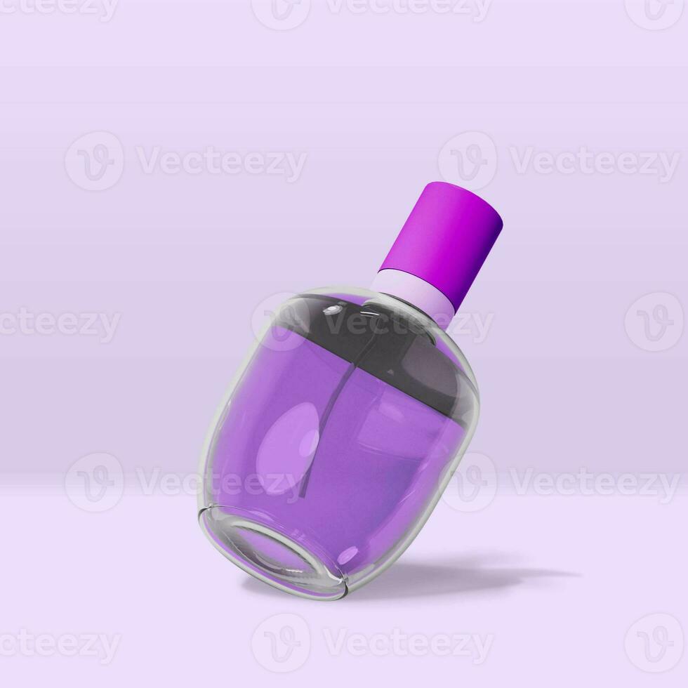 Parfum Glas Flasche 3d machen foto