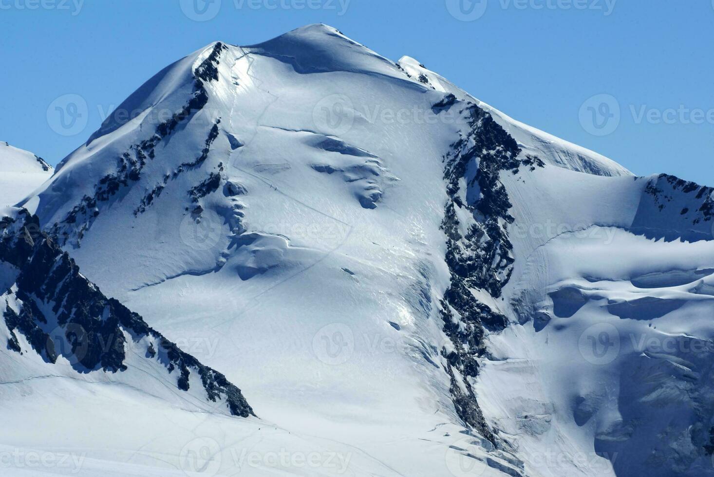 Ski Steigung im schweizerisch Alpen, zermatt foto