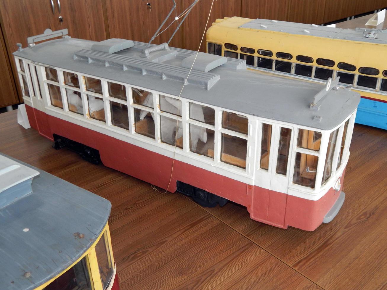 Modelle von Oberleitungsbussen, Modelle von elektrischem Stadtverkehr foto