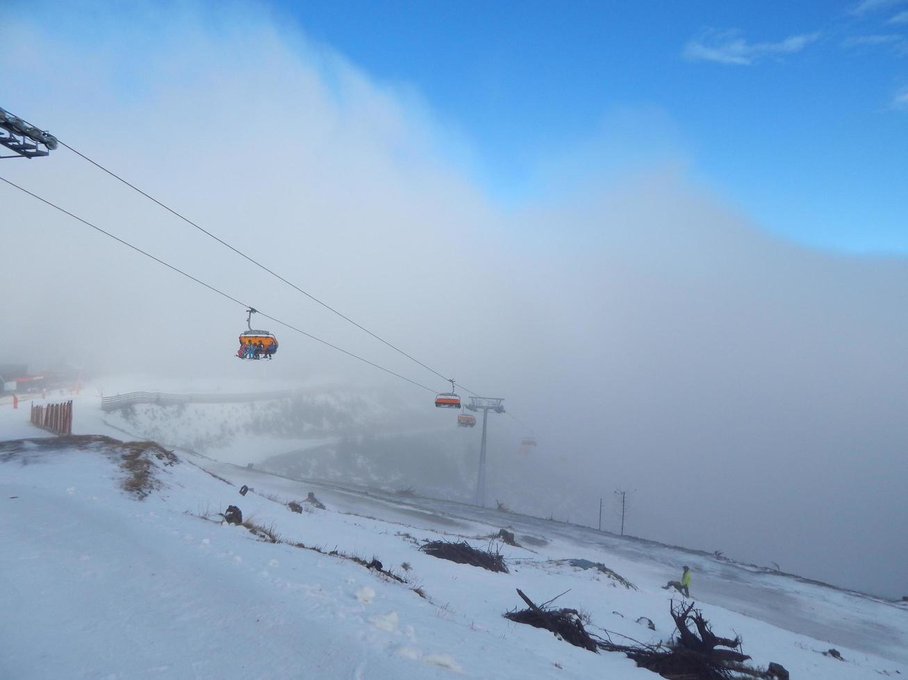 reise in die slowakei für das skigebiet jasna foto