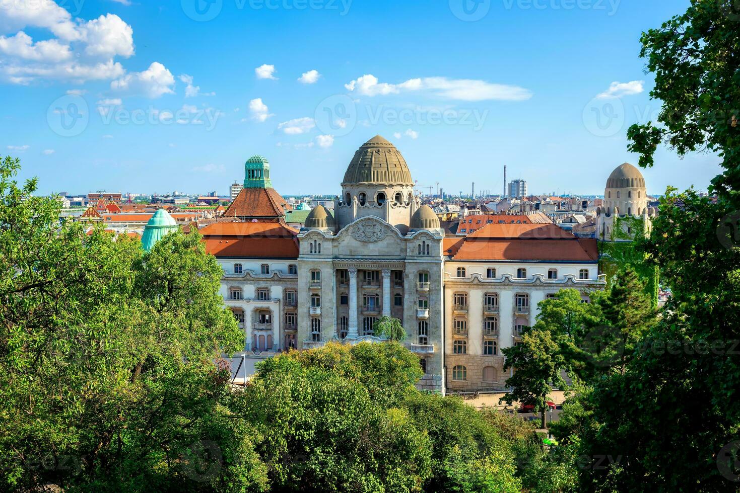 schön Gebäude im Budapest foto