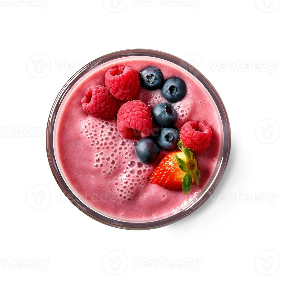 ai generiert gesund Sommer- Smoothie. generiert ai foto