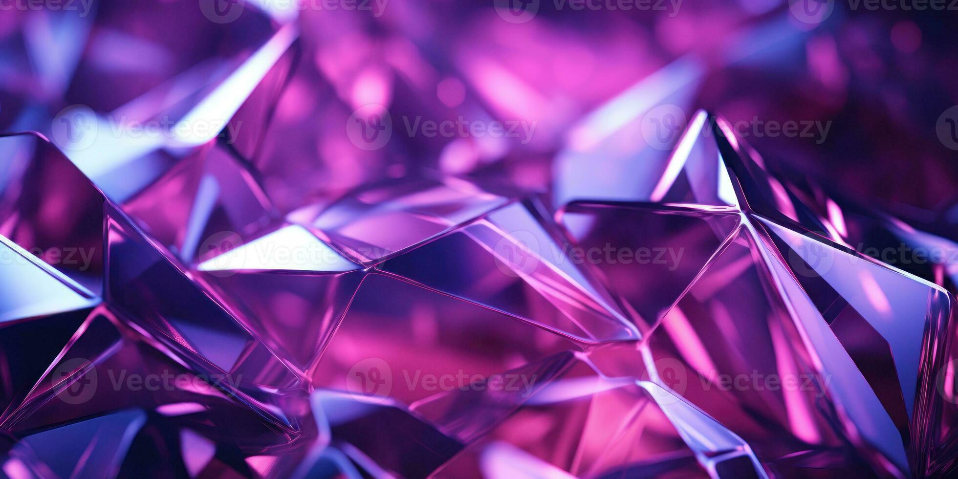 ai generiert faszinierend Nahansicht von ein lila Kristalle. ai generativ. foto