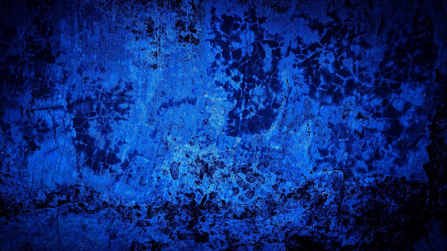 Grunge-Hintergrund der blauen Wand. abstrakter Hintergrund foto