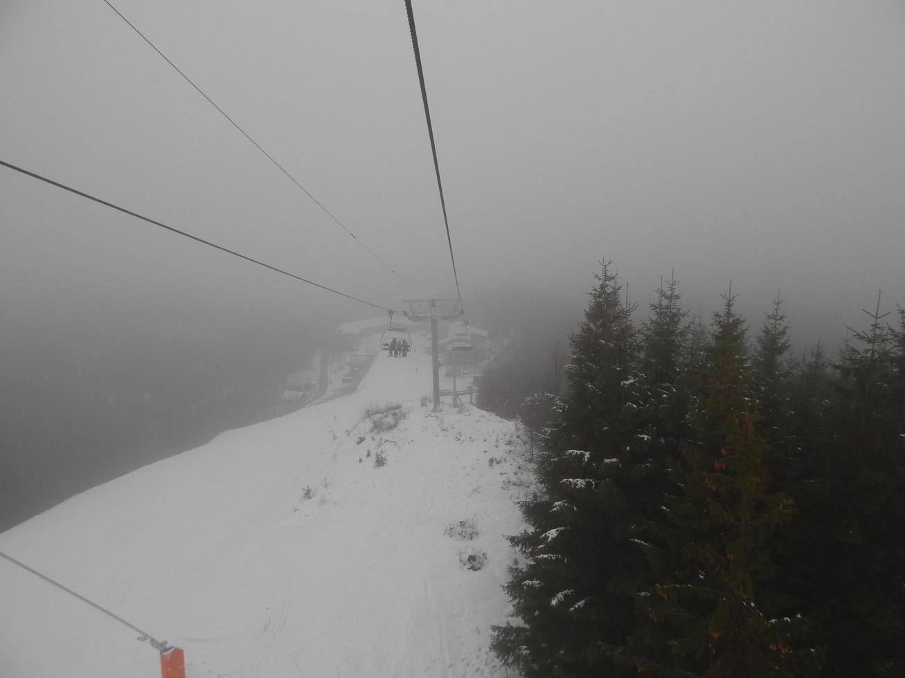 reise in die slowakei für das skigebiet jasna foto