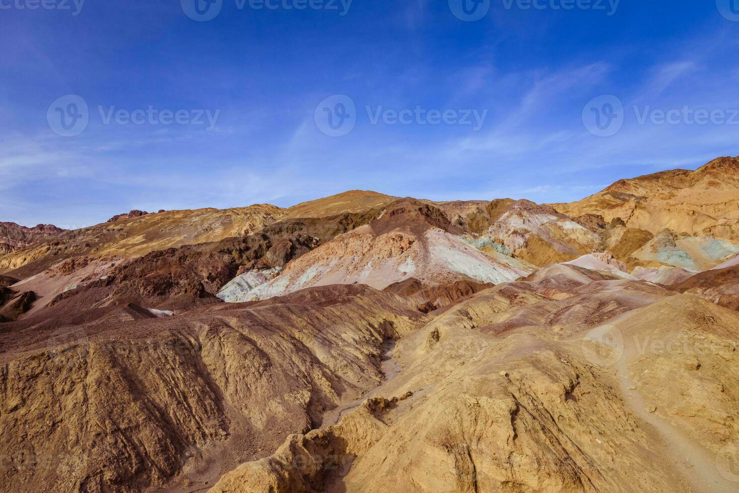 bunt Berge von das Tod Senke foto