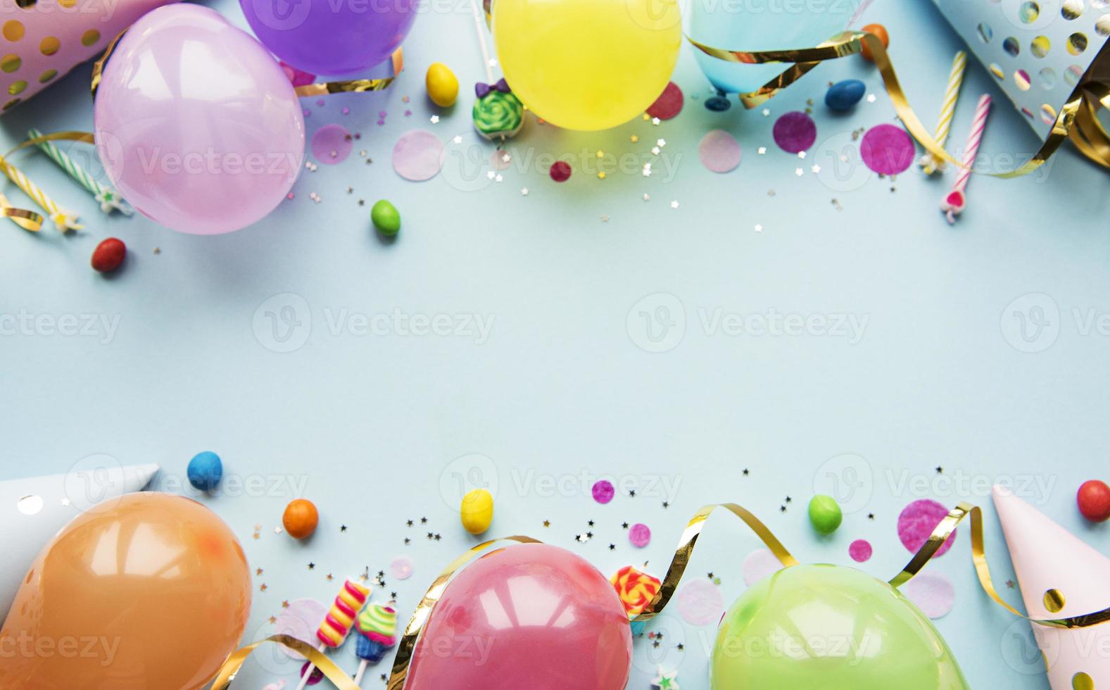 Alles Gute zum Geburtstag oder Party Hintergrund foto