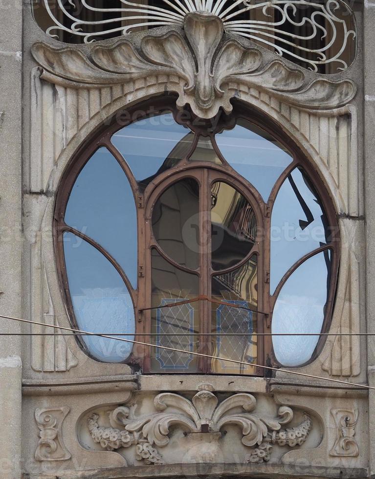 Fenster im Liberty-Stil foto