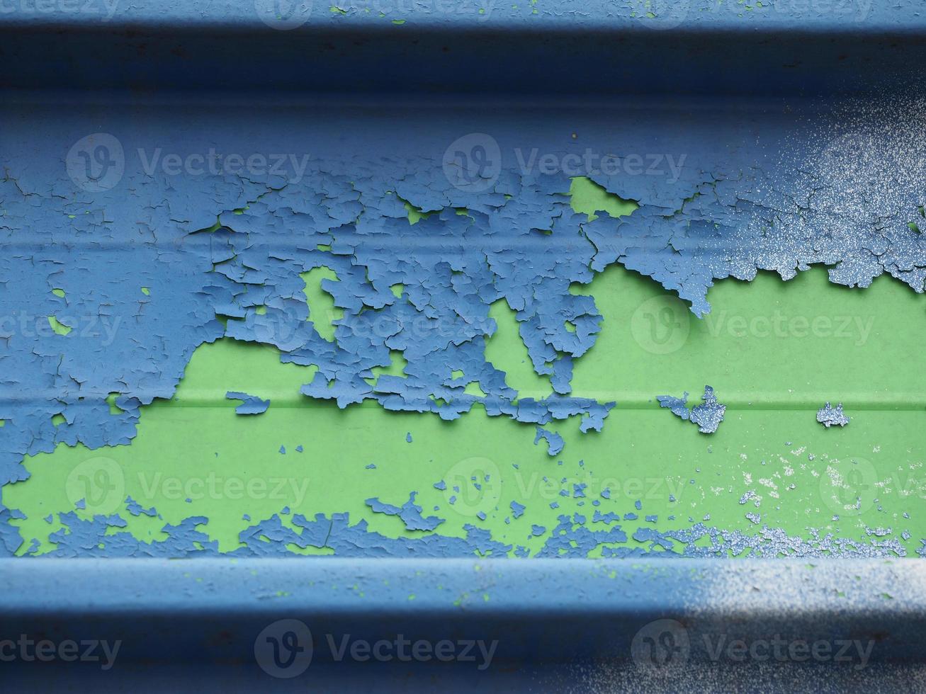 grün-blauer Metallbeschaffenheitshintergrund foto
