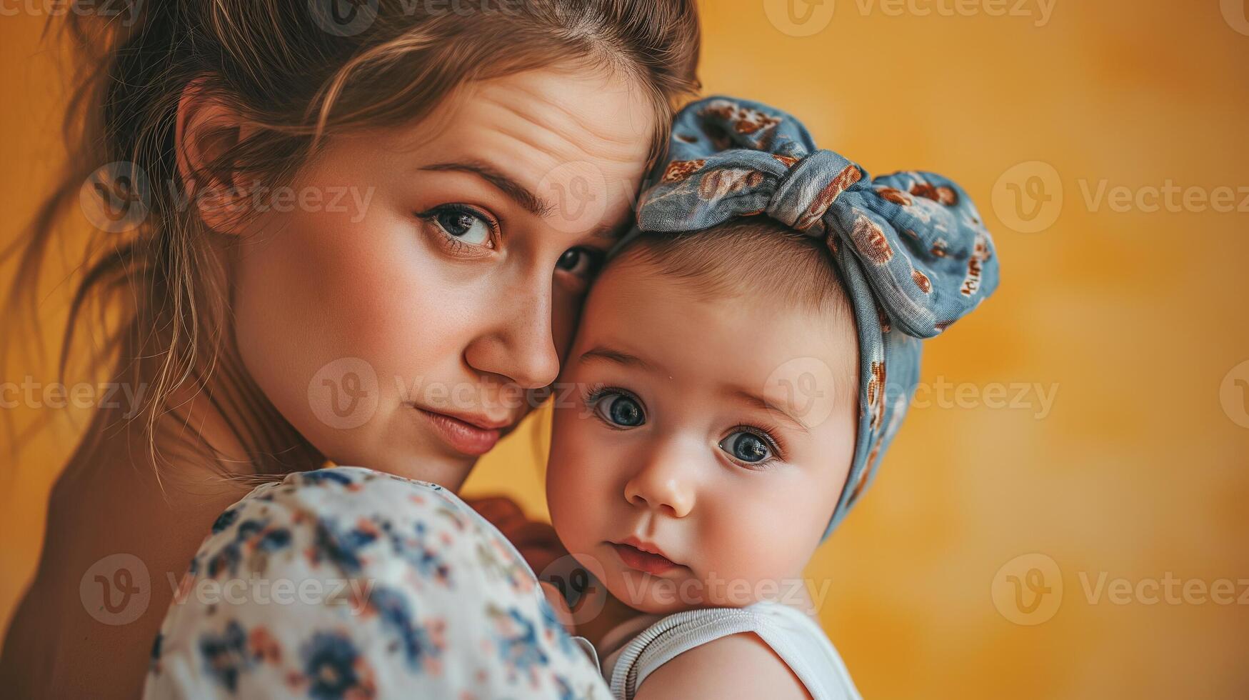 ai generiert Frau und Kind Umarmen einer andere, Mama ist wohltuend ein Baby, schön konzeptionelle Bild von Kind Pflege, generativ ai foto