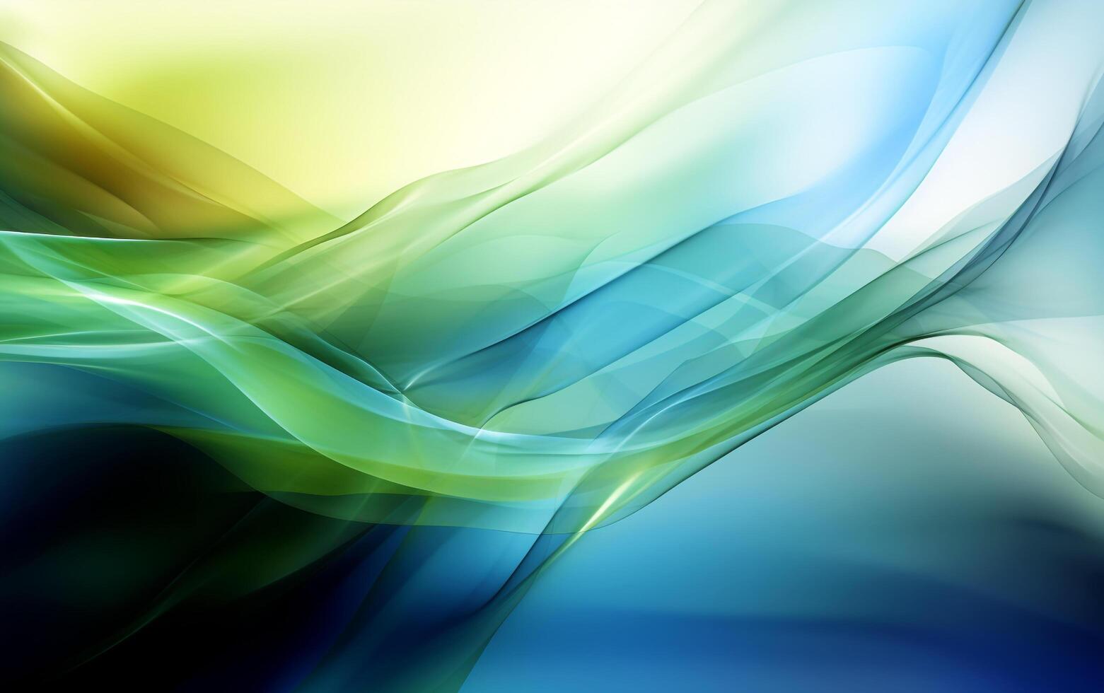 still Horizont abstrakt Hintergrund mit Blau und Grün Palette foto