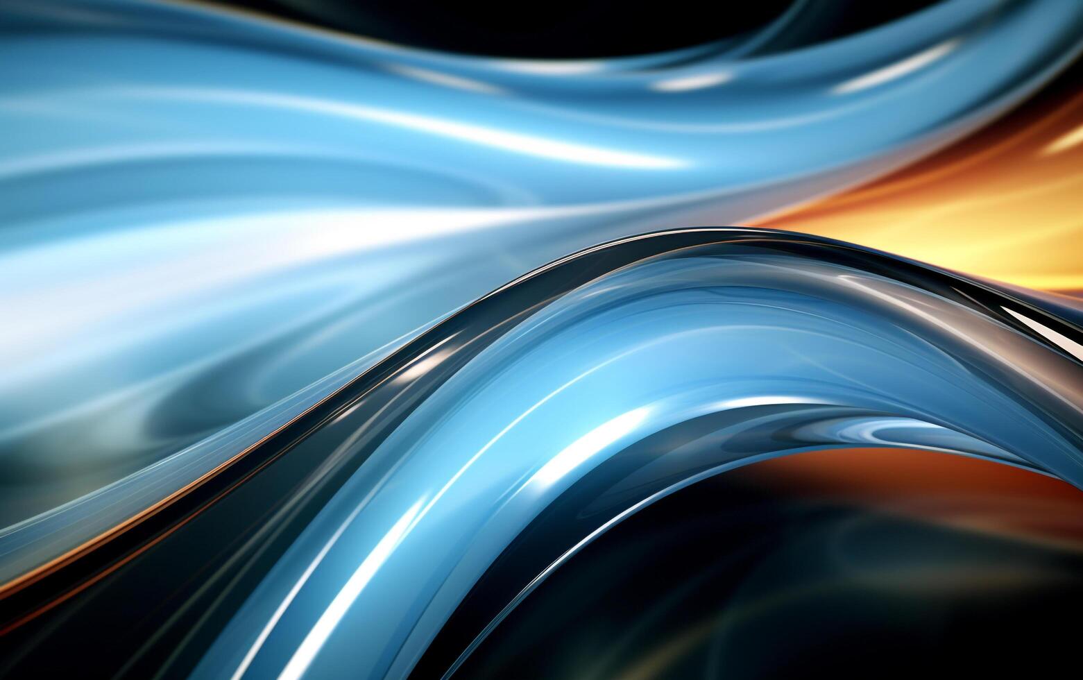 Blau Horizont abstrakt Geschäft Hintergrund im einfach Weiß Rahmen foto