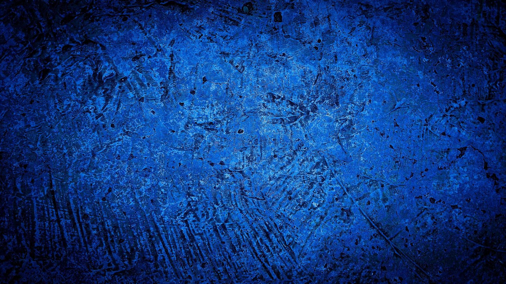 Grunge-Hintergrund der alten blauen Wand. abstrakter Hintergrund. Blauer Hintergrund foto